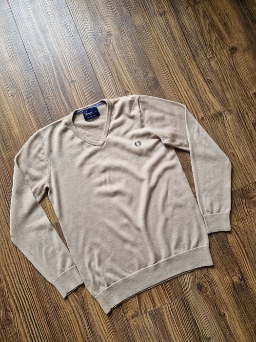 Страхотна мъжка блуза пуловер FRED PERRY размер S