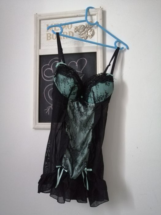 Furou rochie lenjerie noapte sexy dantela meagra dama marimea S-M