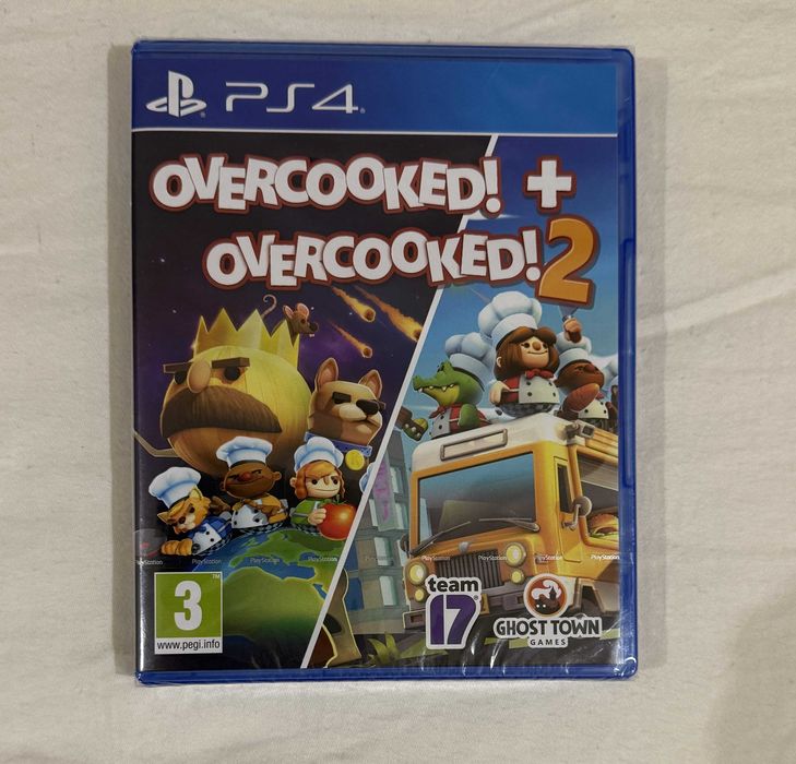 чисто нова Overcooked! + Overcooked! 2 - Double Pack за PS4/PS5