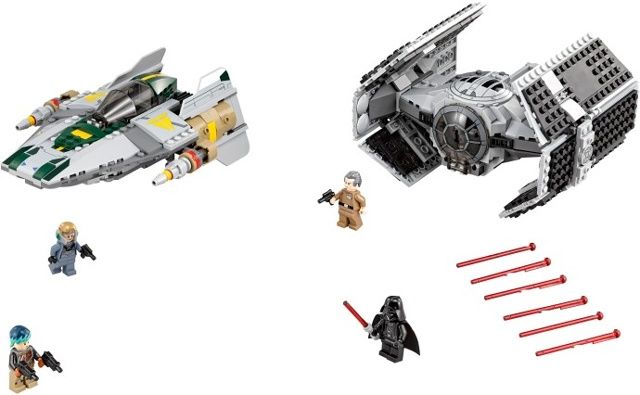 LEGO Star Wars 75150 Vader's TIE Advanced vs. A-Wing Starfighter