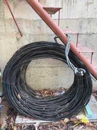 Усукан алуминиев кабел за въздушно окачване 4х16 - 200м. и обтегачи