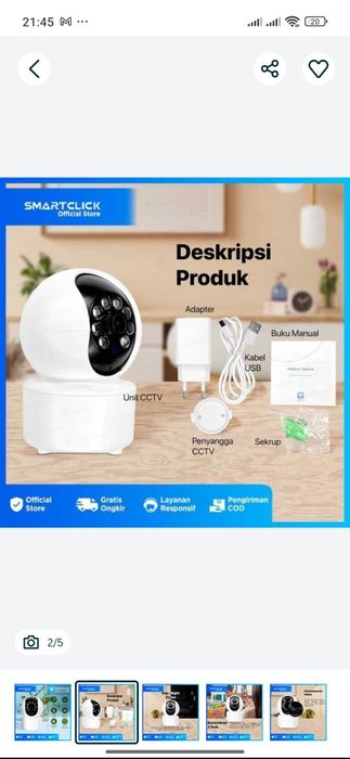 Wifi kamera sotiladi