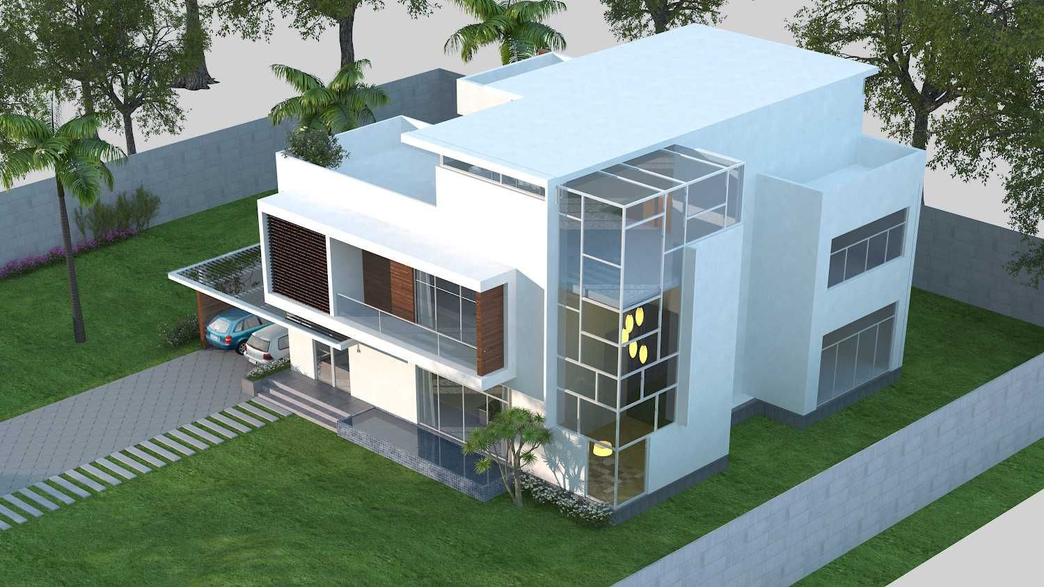 3D MAX Lumion Exterior va Interior dizayn