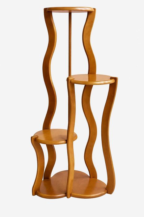 Этажерки для цветов из дерева | Стиль и удобство для вашего интерьера