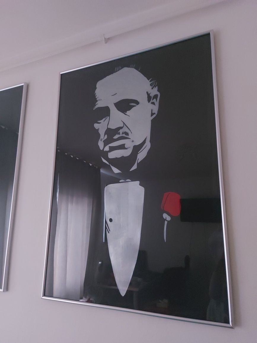 Tablouri pictate The Godfather 100x70