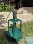 Pompa manuala de gradina din inox apa benzina motorina ulei orice