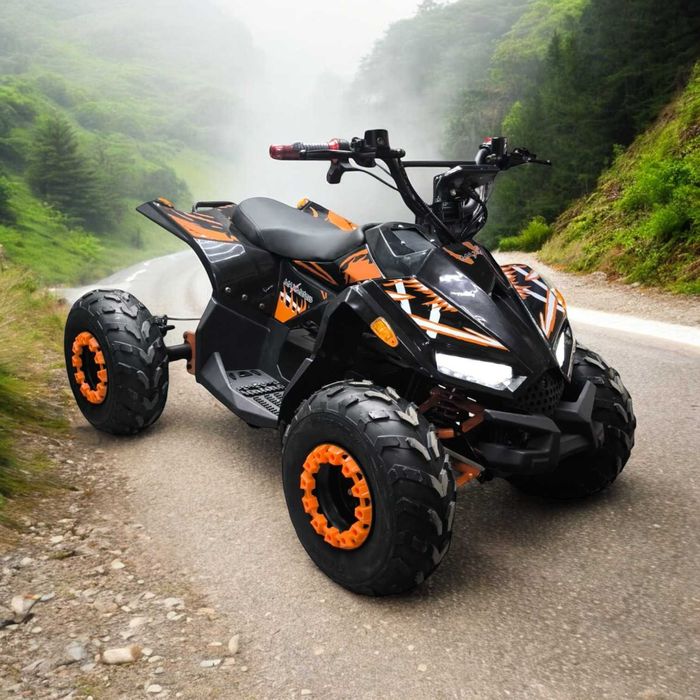 Eлектрическо ATV MaxMotors Mudhawk 1500W Black & Orange