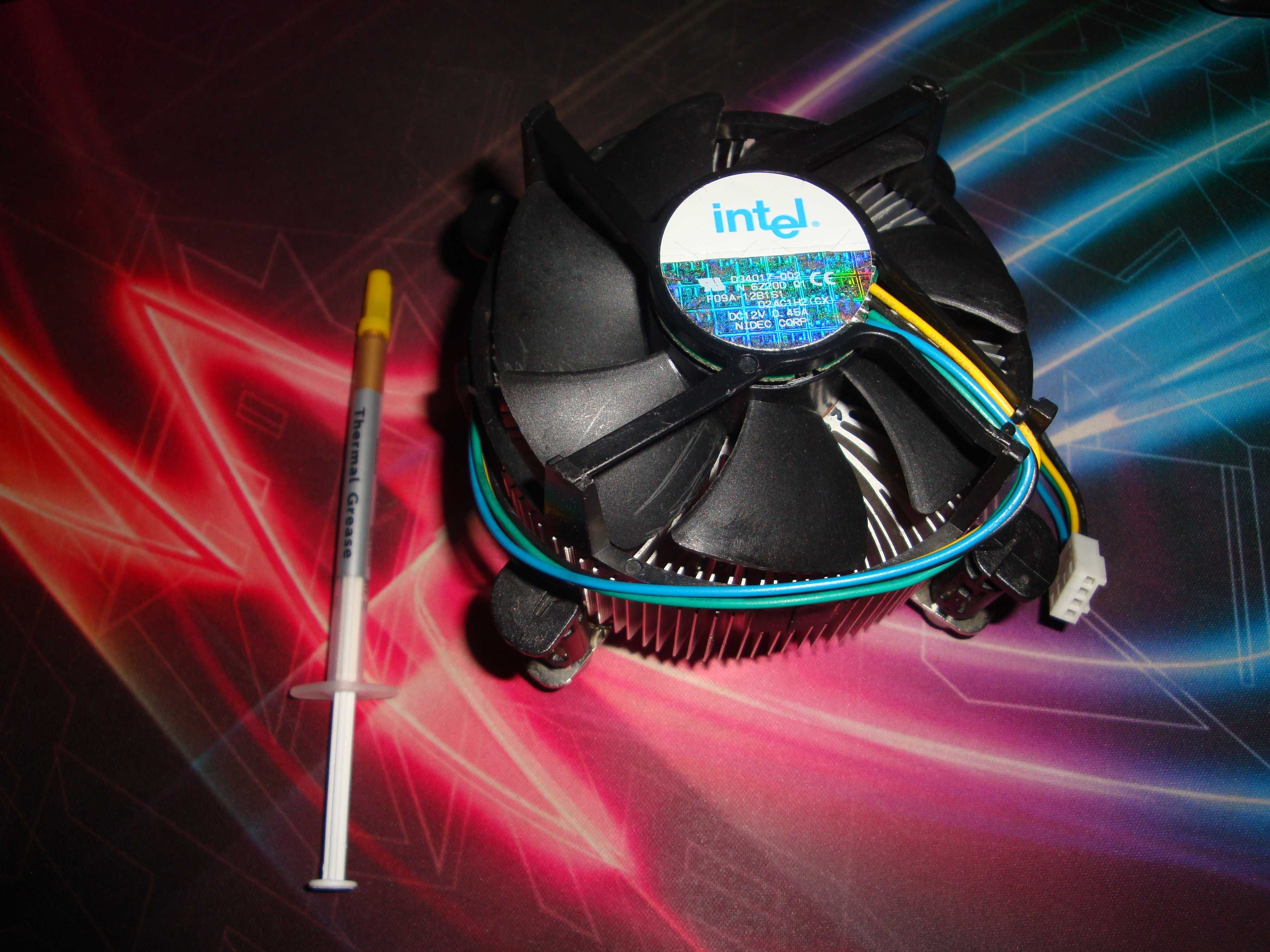 Cooler intel original socket LGA 775 modelul miez cupru + pasta termo