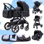 ‼️ NOU Carucior Bebe 3 in 1 Bebelus Landou Copii Pliabil Smart + CADOU