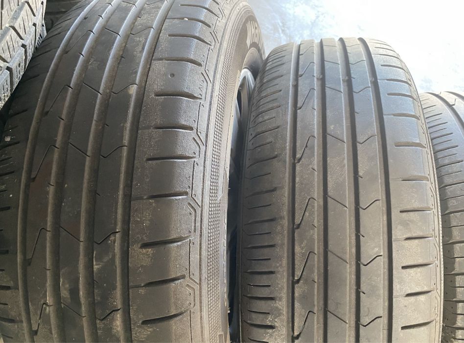 Jante aliaj R16 5x112 cu anvelope vara 215 65 16