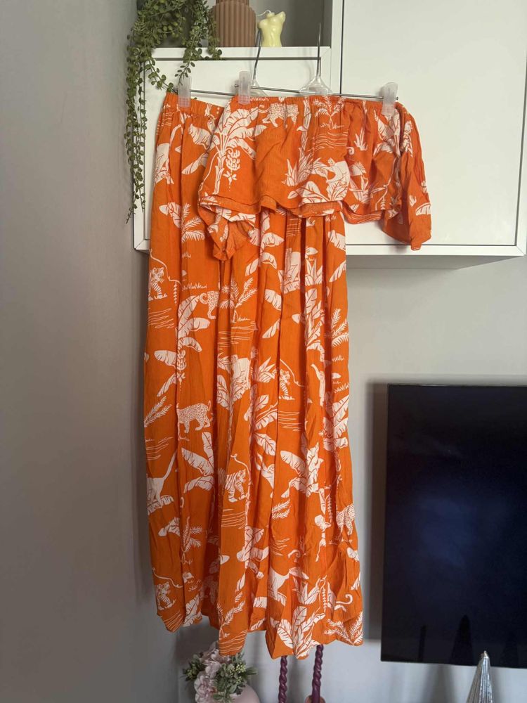 Тропически комплект сет пола и топ джунгла на Asos