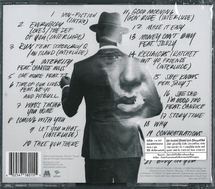CD original sigilat Ne-Yo Non-Fiction De Luxe Edition