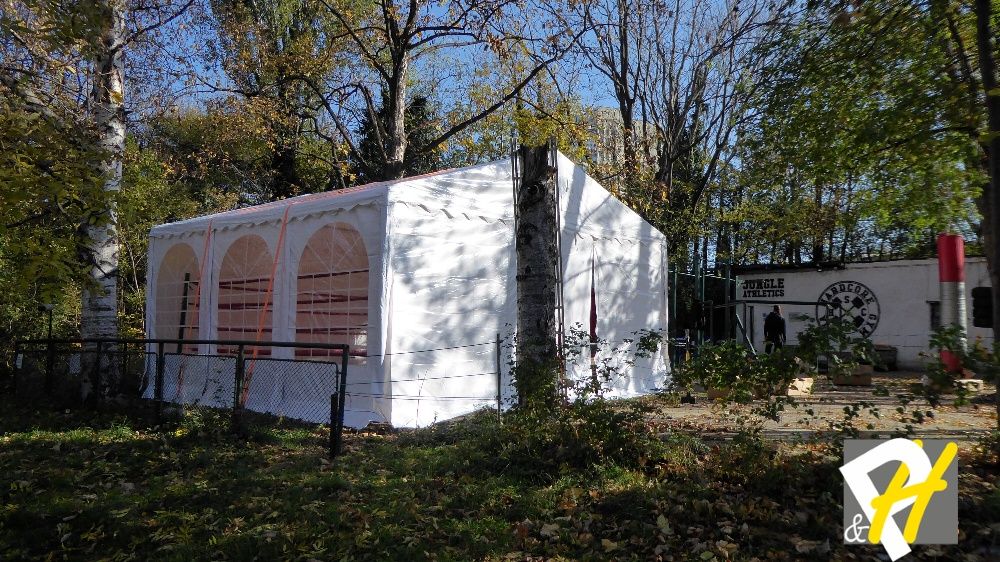 Професионални шатри - PVC 500 гр, 550 гр, 620 гр/м2