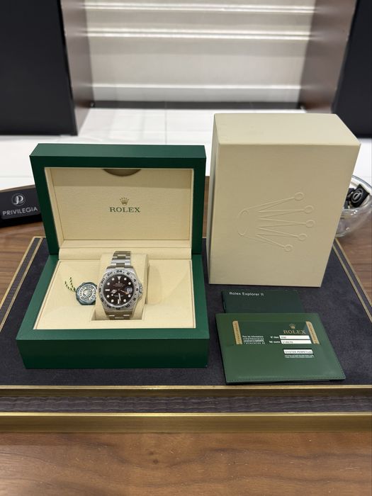 Rolex Explorer II 42mm Steel 216570 Black