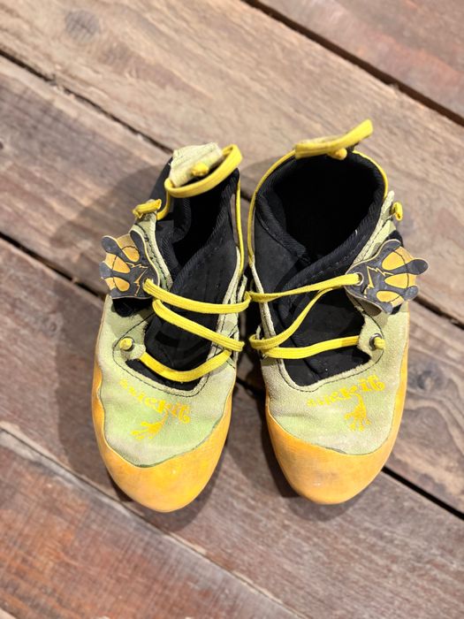 La Sportiva Stickit , espadrile cățărat copii, mărime 32