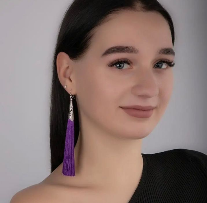 Продам серьги новые