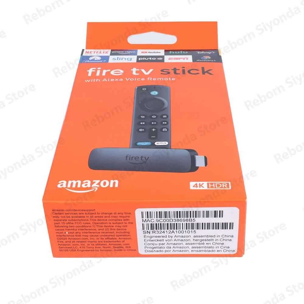 Amazon тв бокс R6 Plus 4K Fire TV Stick Alexa Бърз стрийминг