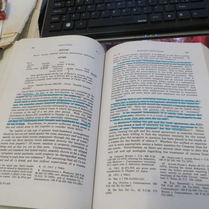 Fundamentals of Federal Income Taxation Cases and Materials - College