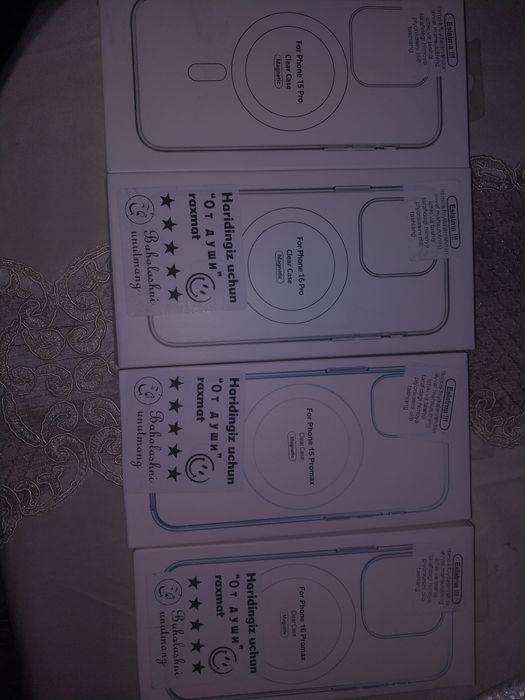 MagSafe chexol iPhone 15 pro & Max.  iPhone 16 pro & Max.Narxi 35.000