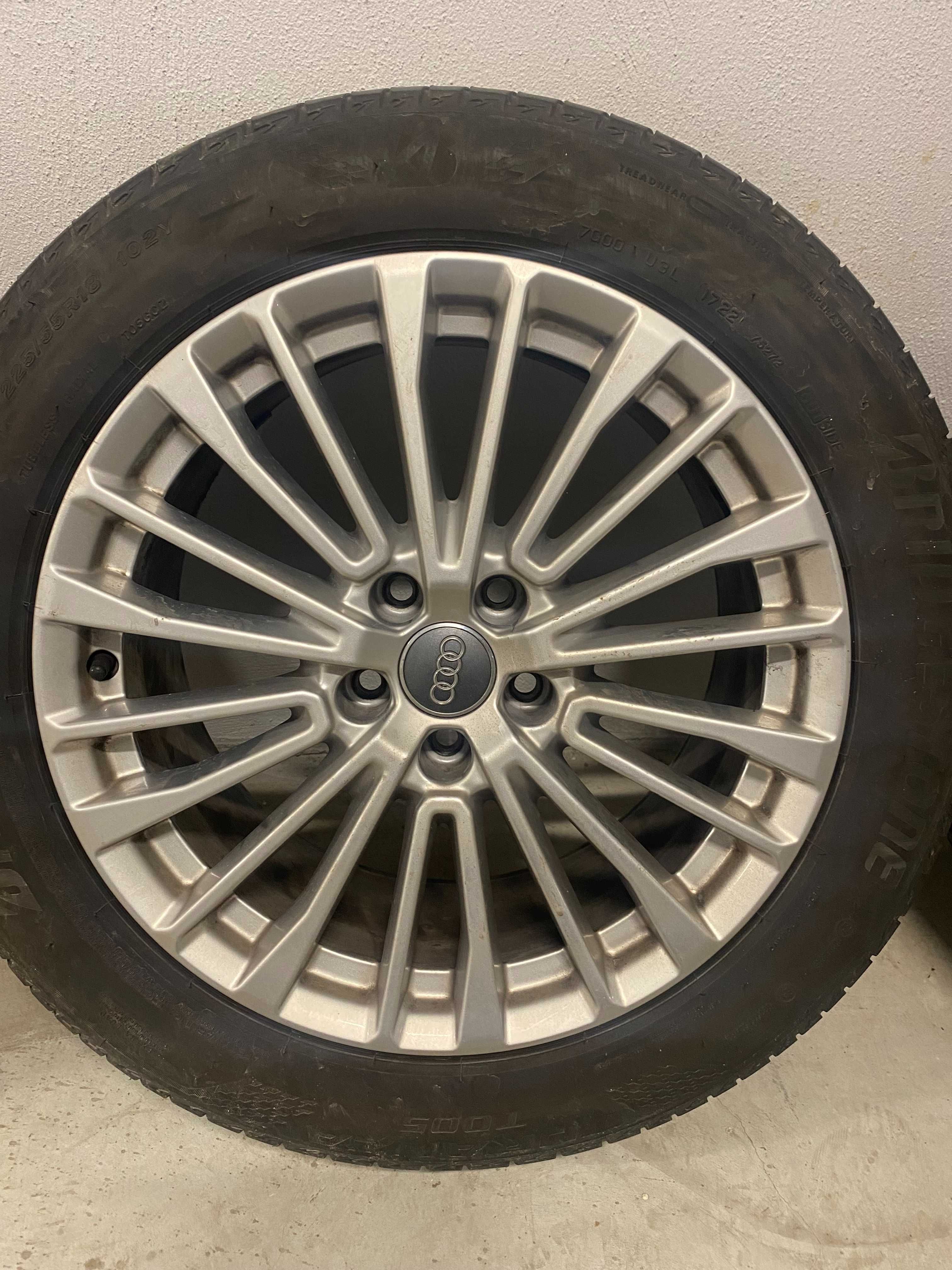 Летни гуми с джанти - Bridgestone Turanza T005 225/55/18 DOT - 1722