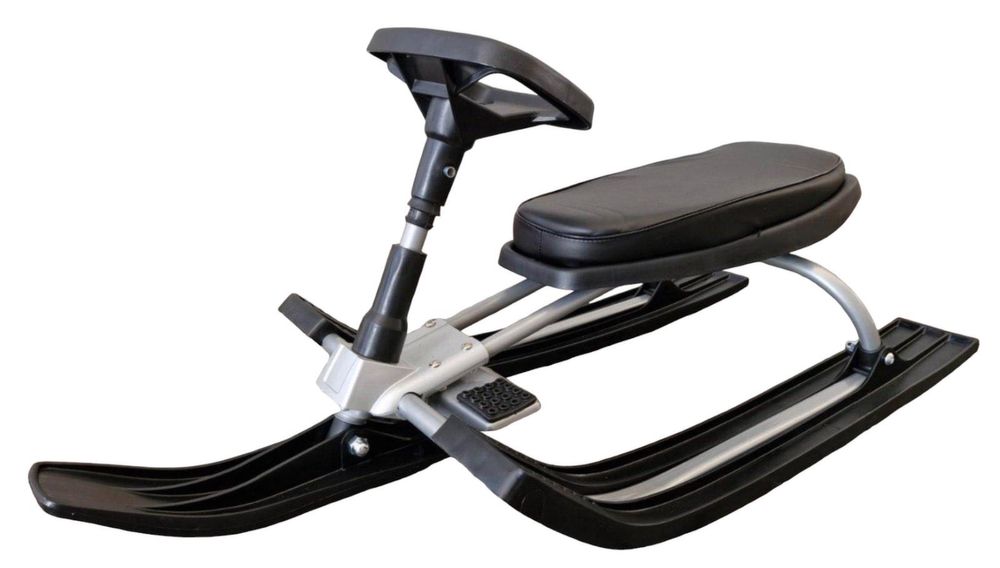 Санки с рулем и тормозом