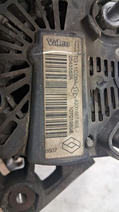 Alternator 1.5 dci 8200667608 Dacia Logan 1 [facelift] [2007 - 2012]