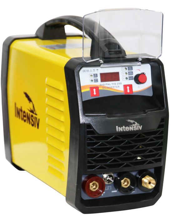 Aparat sudura Digital Tig 200 INTENSIV otel inox + tub 8L argon + ceas