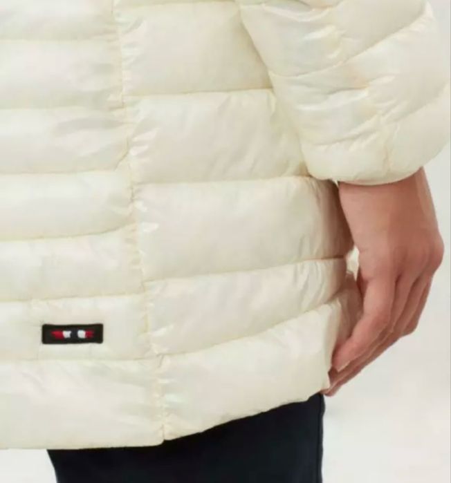 Дамско яке Napapijri Aerons Wom Long Milk - размер М