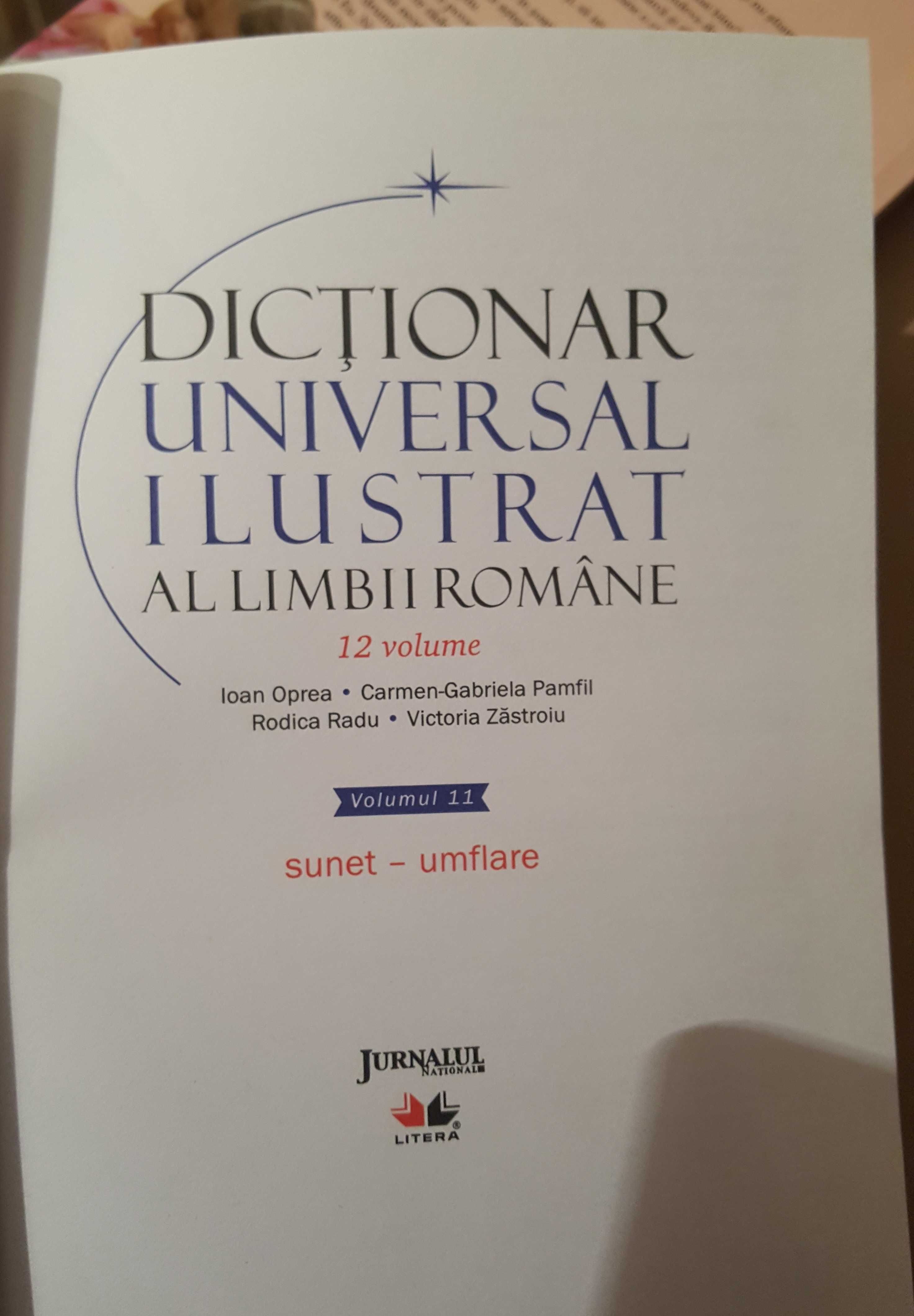 Vand / schimb - Dictionar  ilustrat al limbii romane - vol.1 si 11