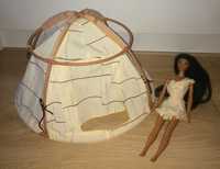Лот кукла Покахонтас с палатка