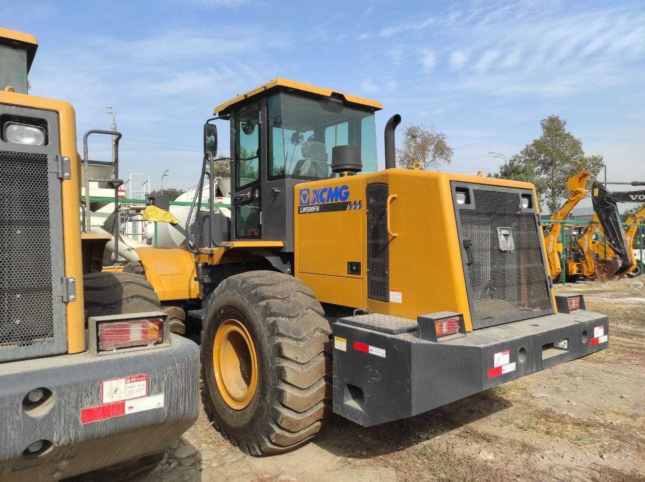 YEMA Фронтальный погрузчик XCMG LW500FN рычаг 3 кубовый