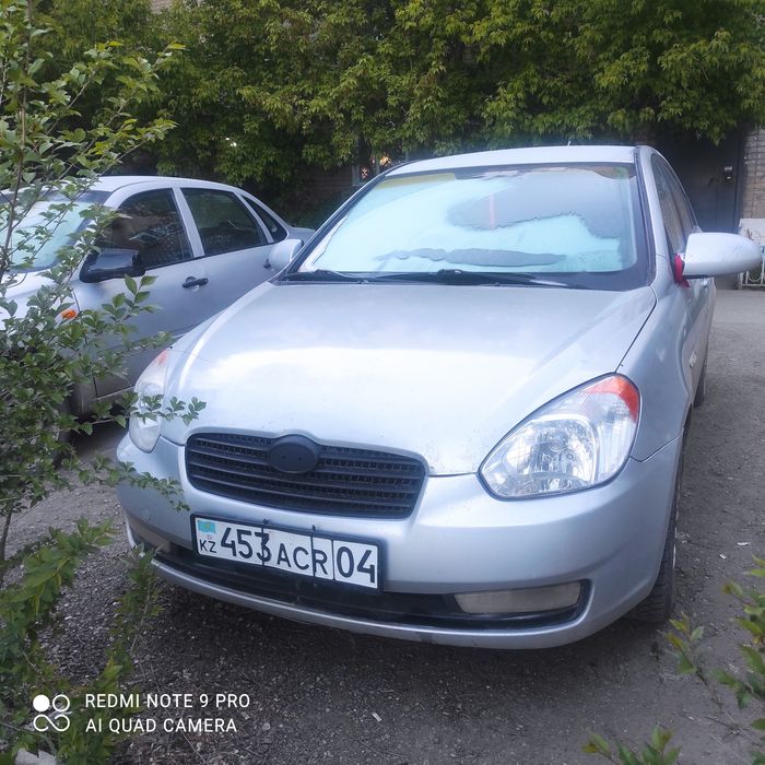 Продам матор и коробка машина хендай акцент