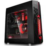 Carcasa Deepcool Gamer Storm Genome II Black Red AIO 360mm