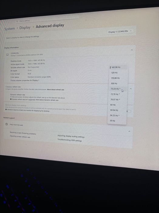 Monitor Samsung Odyssey G3 – 27”, 144Hz, Full HD