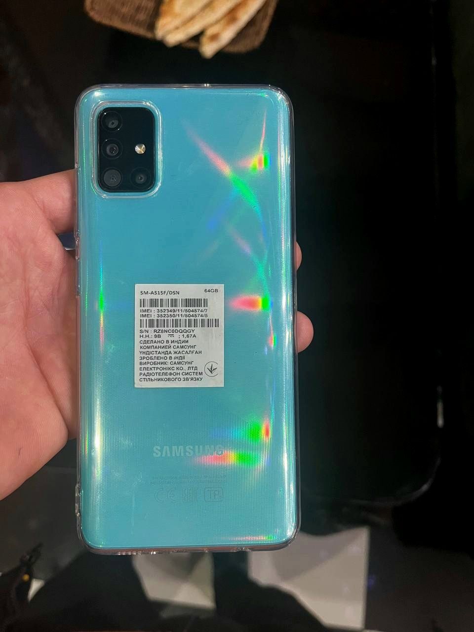 Samsung A 51 pasport kopiya beriladi