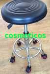 Scaun cosmetica/manichiura/pedichiura|Scaun rotund mobil|Scaun rotativ