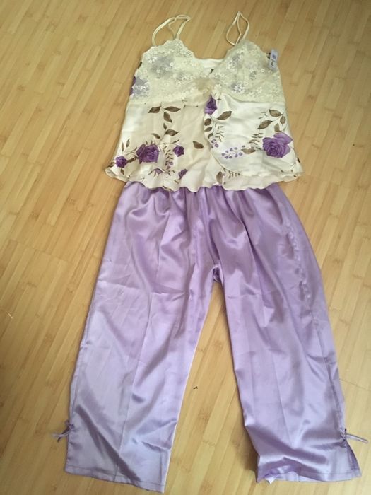 Pijama de vara din satin