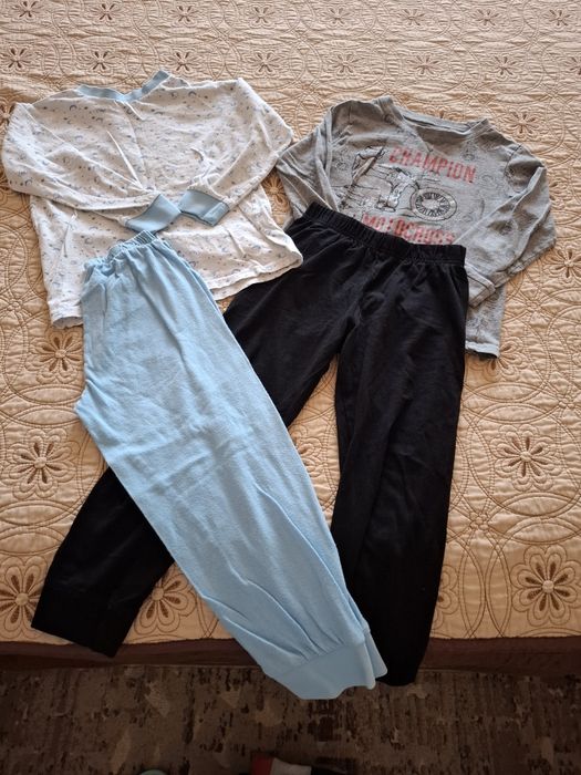 Pijamale bumbac baieti 5 ani