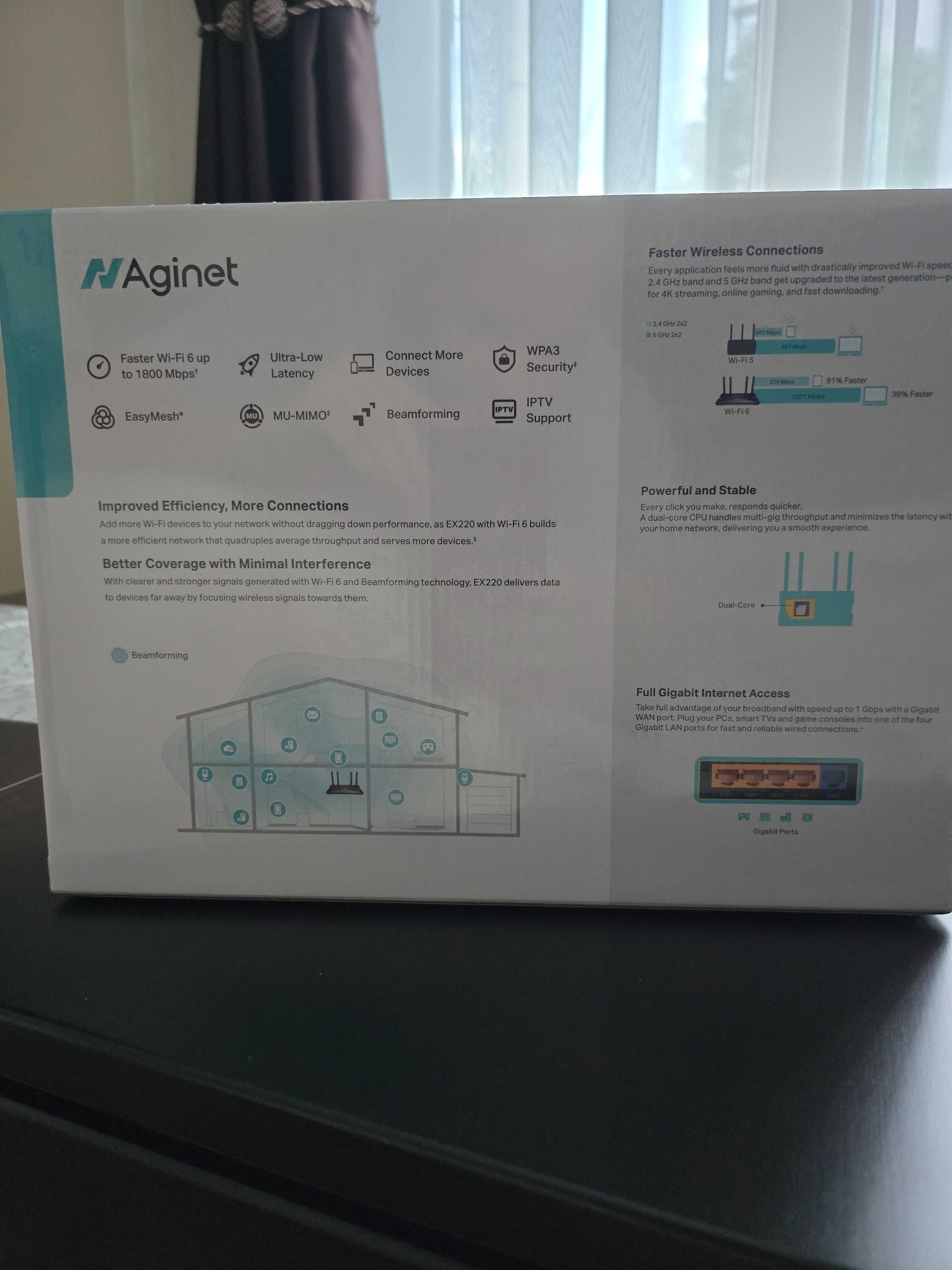 Tp-link ax1800 dual band (рутер)
