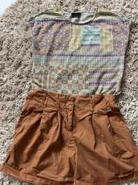 Дамски летен сет - къси панталони motivi и блуза Reserved