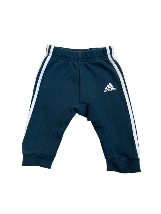 Pantaloni Adidas turcoaz pt bebeluși 3-6 luni