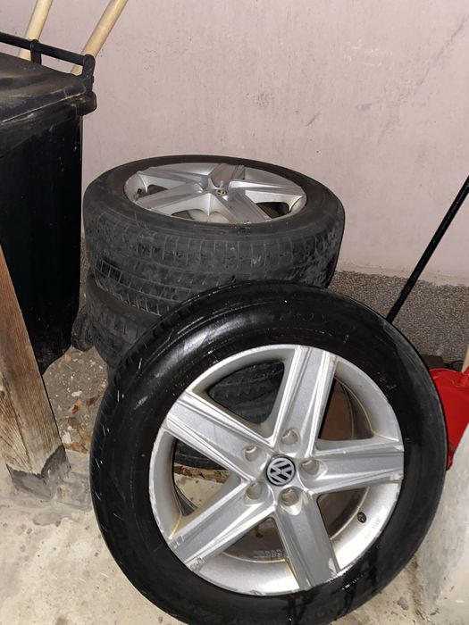 Set Roti/Jante  Vw Cu Anvelope 215/60/17” Passa/ T6/Caravelle/Multivan