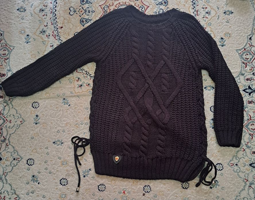 Платье-Туника и свитер вязаные, размер 44-46