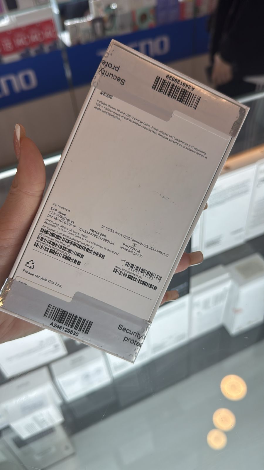 IPhone 16, Black, 128GB