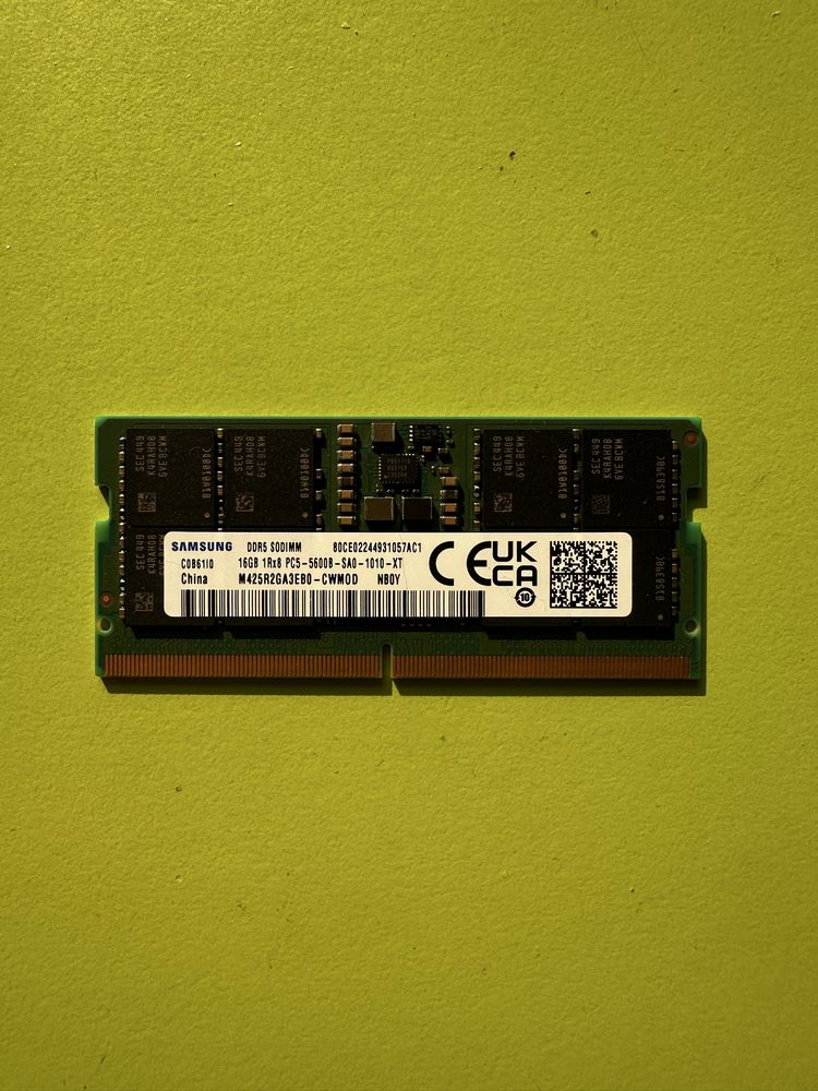 Memorie RAM Samsung 16GB DDR5 - nou