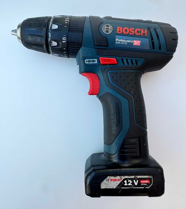 BOSCH GSB 12V-15 - Акумулаторен ударен винтоверт 12V 4.0Ah
