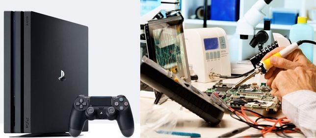 Ремонт консолей и дж PS3/PS4/PS5, очистка от пыли и замена термопасты