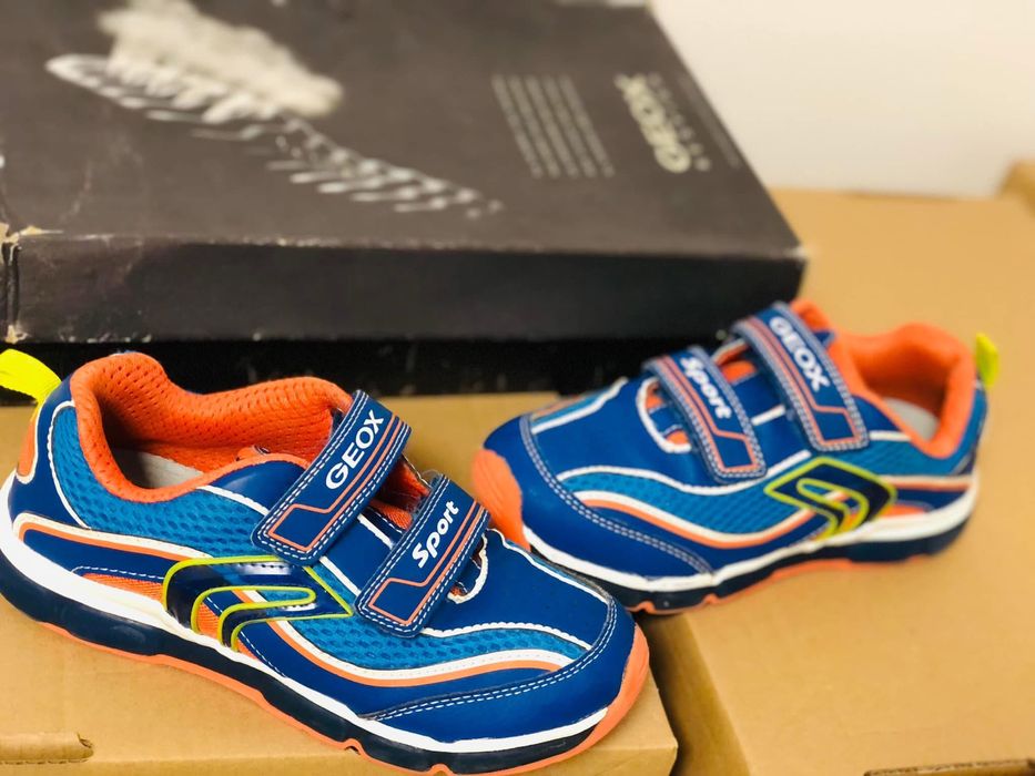 Adidasi baiat GEOX-marimea 33,inter21cm,ca Piele Salomon,Adidas,Nike