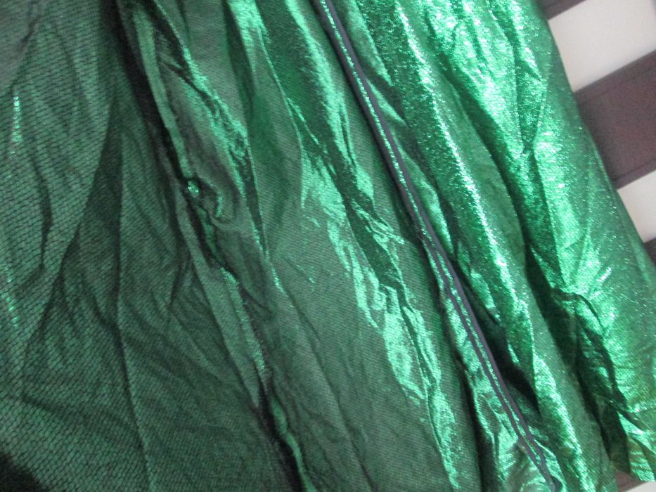 pelerina verde stralucitoare extralarge unisex