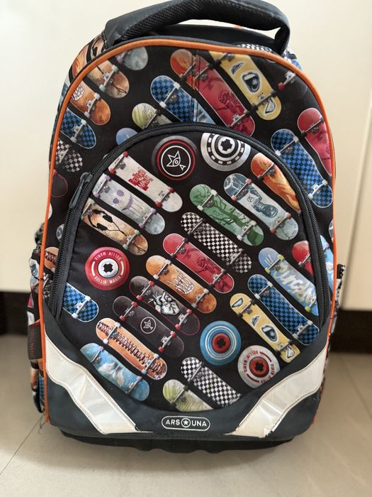 Ученическа Раница  и несесер Ars Una Anatomy M - Rollin Mania